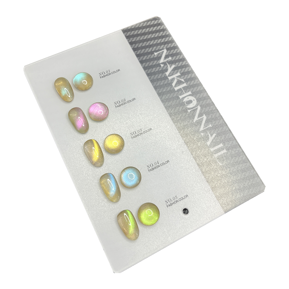 Nail Art Eye Cat - NAKHONNAIL 2024 Novo Kit de Gel