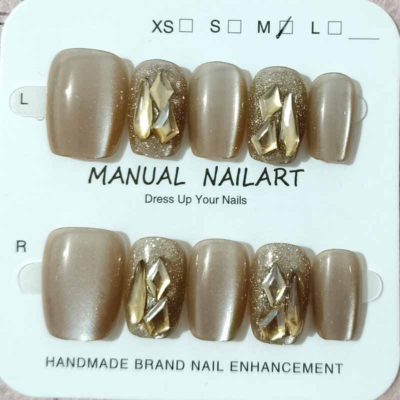 Nail Art Eye Cat - 10 pçs feminino de alta moda