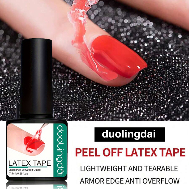 Peel Off Base Coat - Líquido de barreira para unhas descascar
