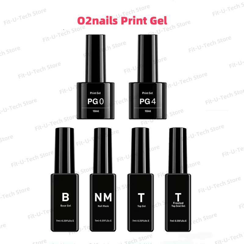 Peel Off Base Coat - O2nails Gel de Impressão para Impressora