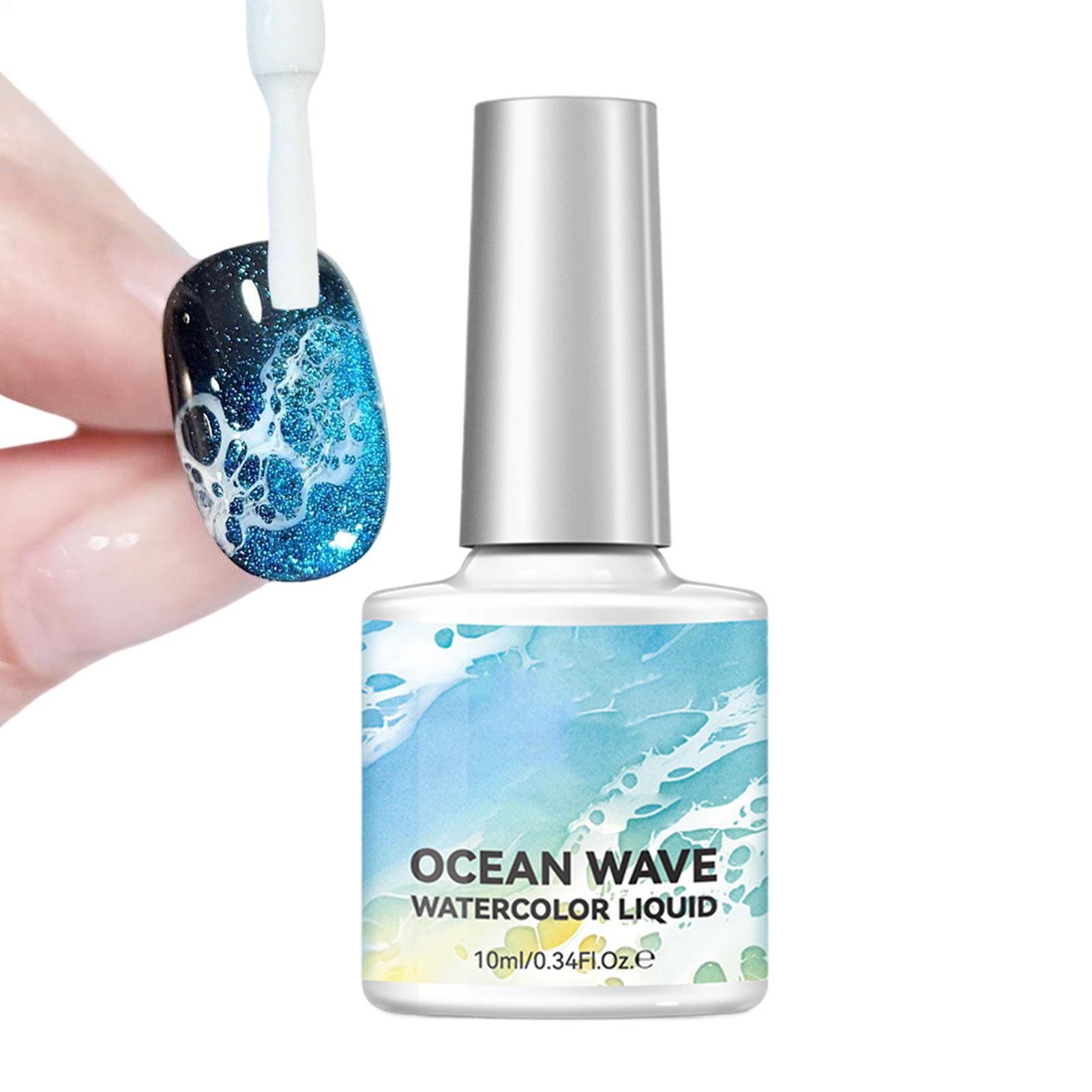 Nail Art One Stroke - Gel de Unha Branco 10ml Efeito