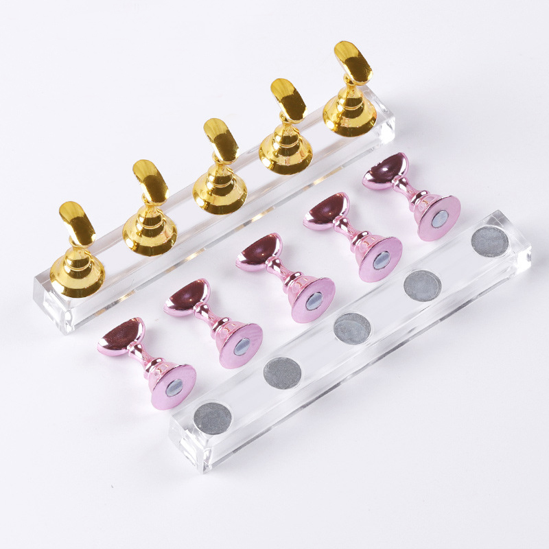 Nail Art Rame - 5/30 pçs/set suporte magnético do prego