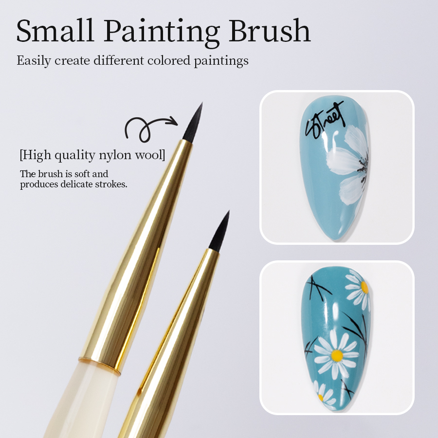 Nail Art One Stroke - Pincel de Pintura para Unhas QNL