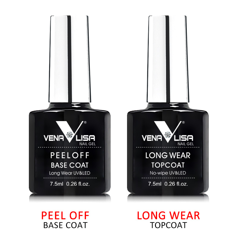Peel Off Base Coat - VENALISA Nova Chegada: Top Coat Temperado