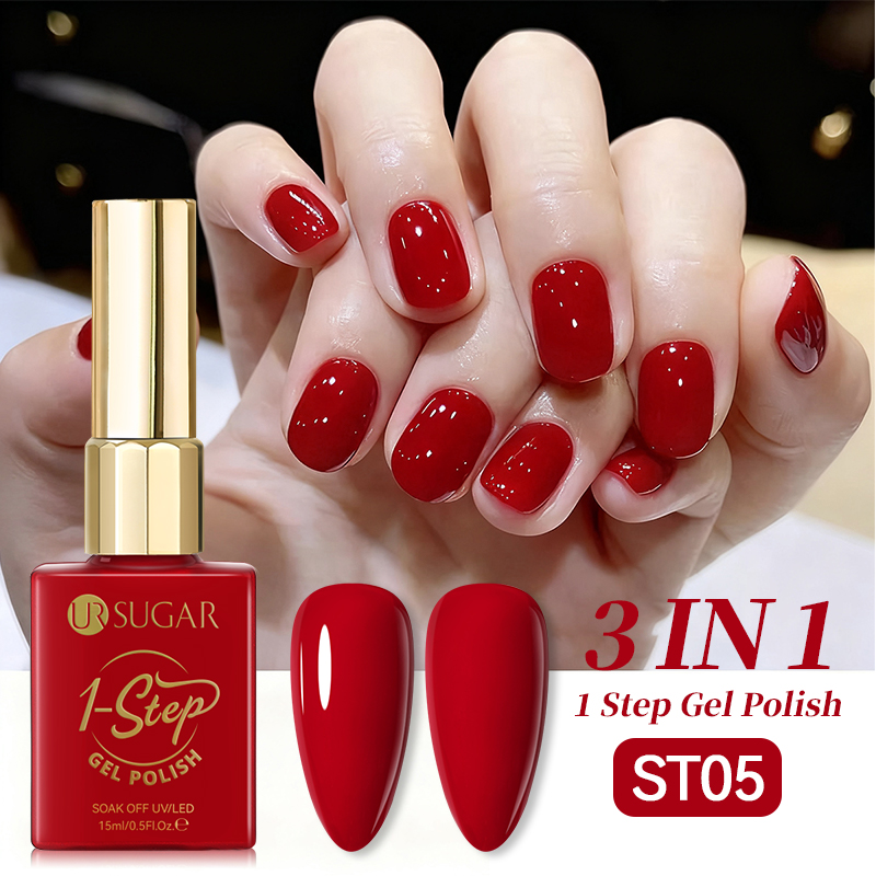 Nail Art One Stroke - Ur açúcar 15ml vermelho 1 passo