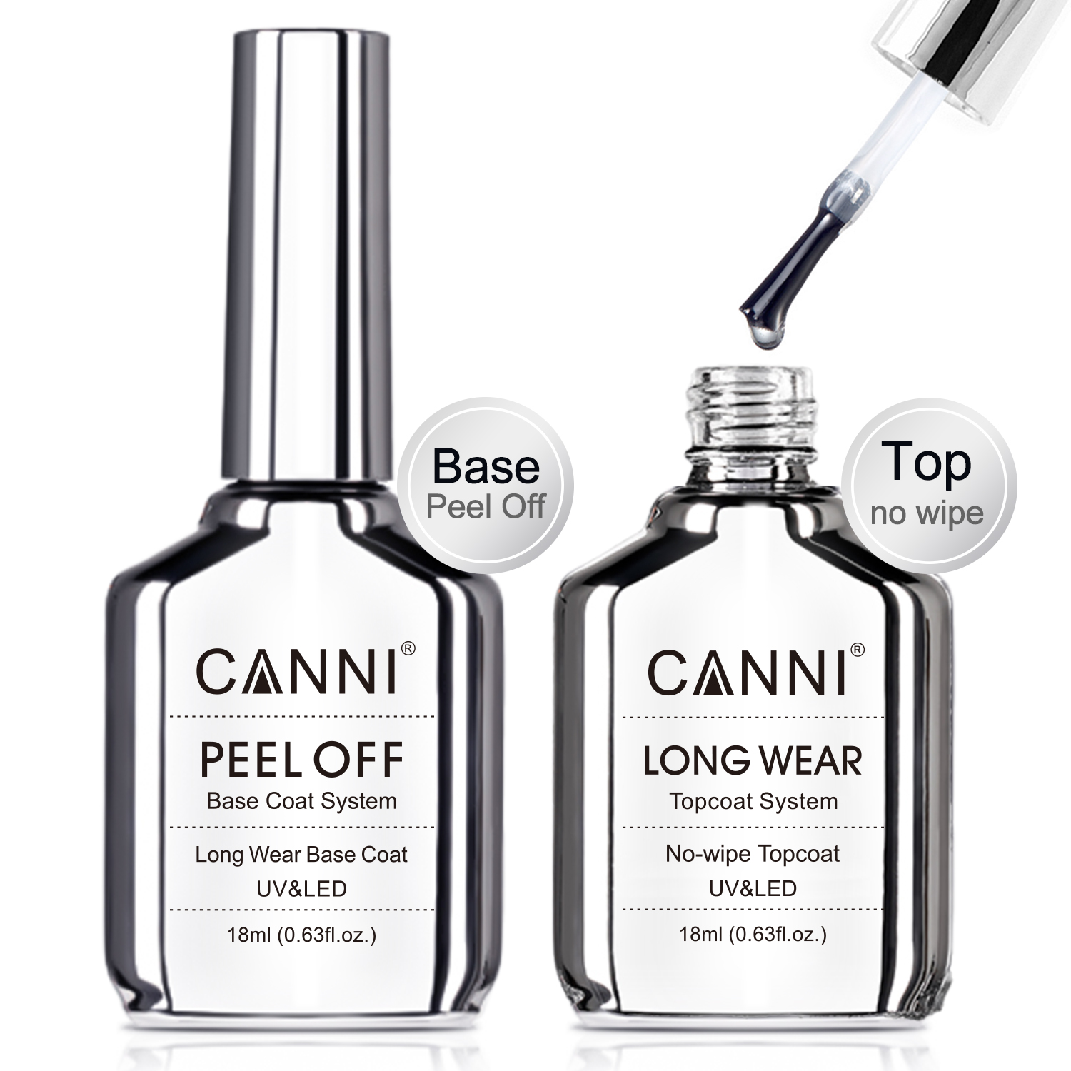 Peel Off Base Coat - Canni TPO FREE HEMA FREE 18ml