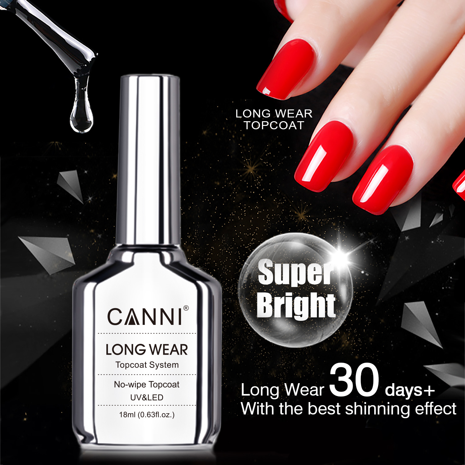 Peel Off Base Coat - Canni 18ml tpo haema livre gel