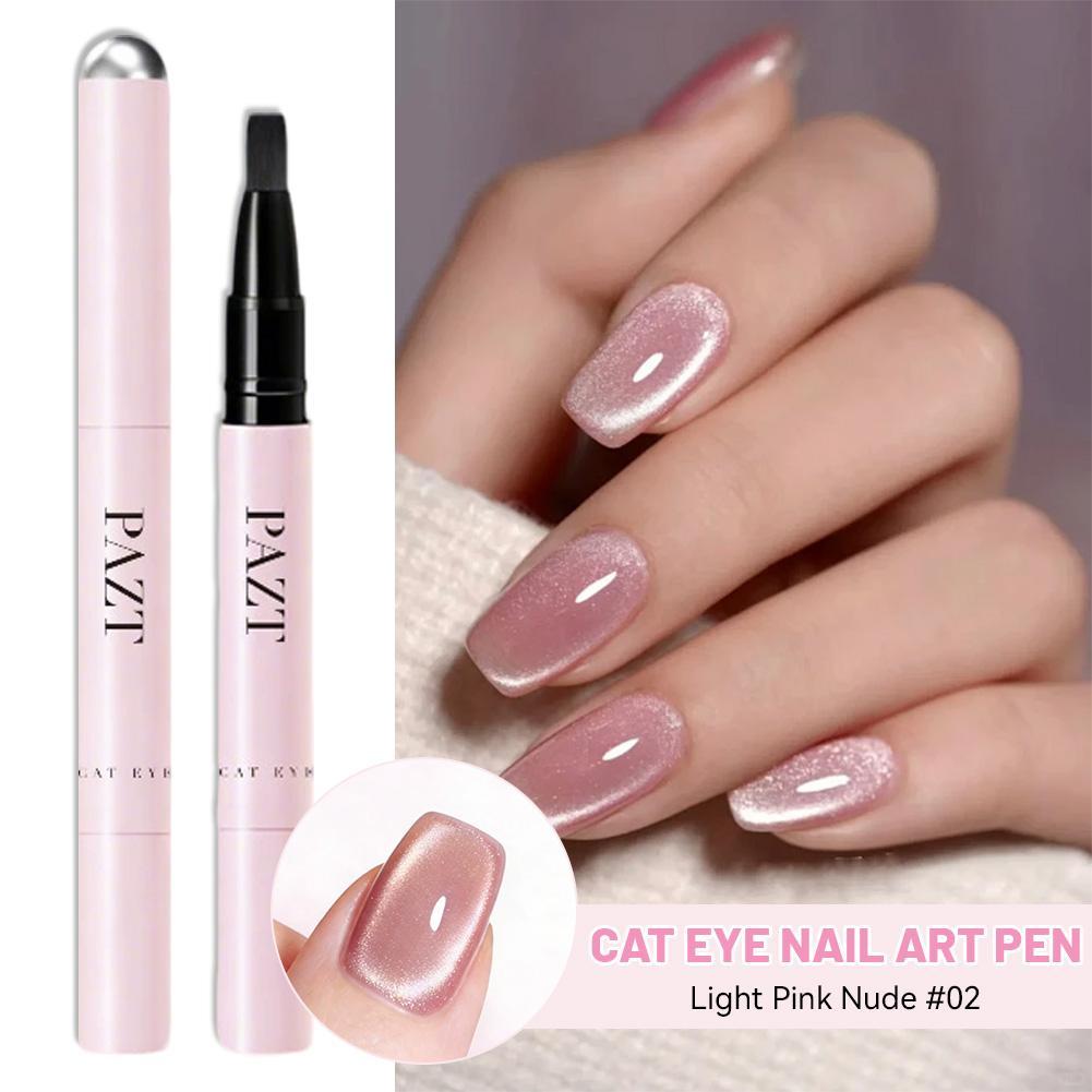 Nail Art One Stroke - Caneta de Esmalte em Gel Magnético,