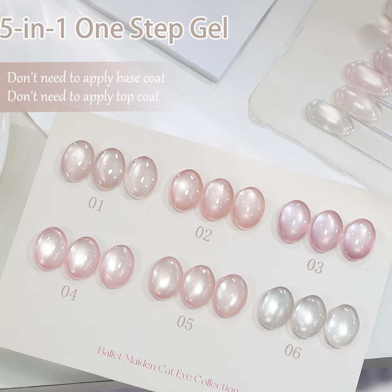 SHAKA 1-6 peças Gel Transparen - Nail Art One Stroke avaliação e preço