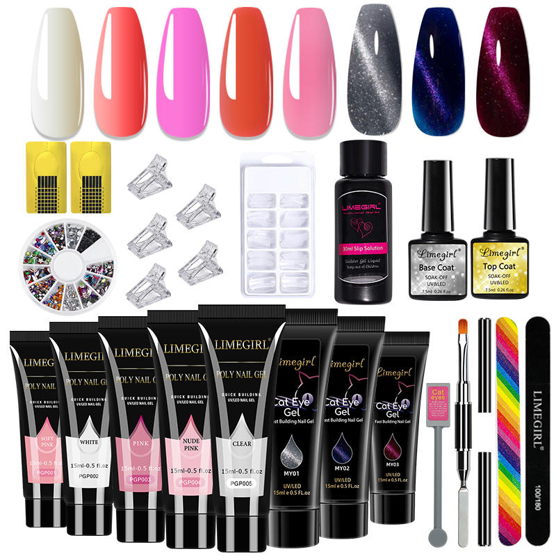 LIMEGIRL Kit de Arte para Unha - Nail Art Extension Cat Eye avaliação e preço