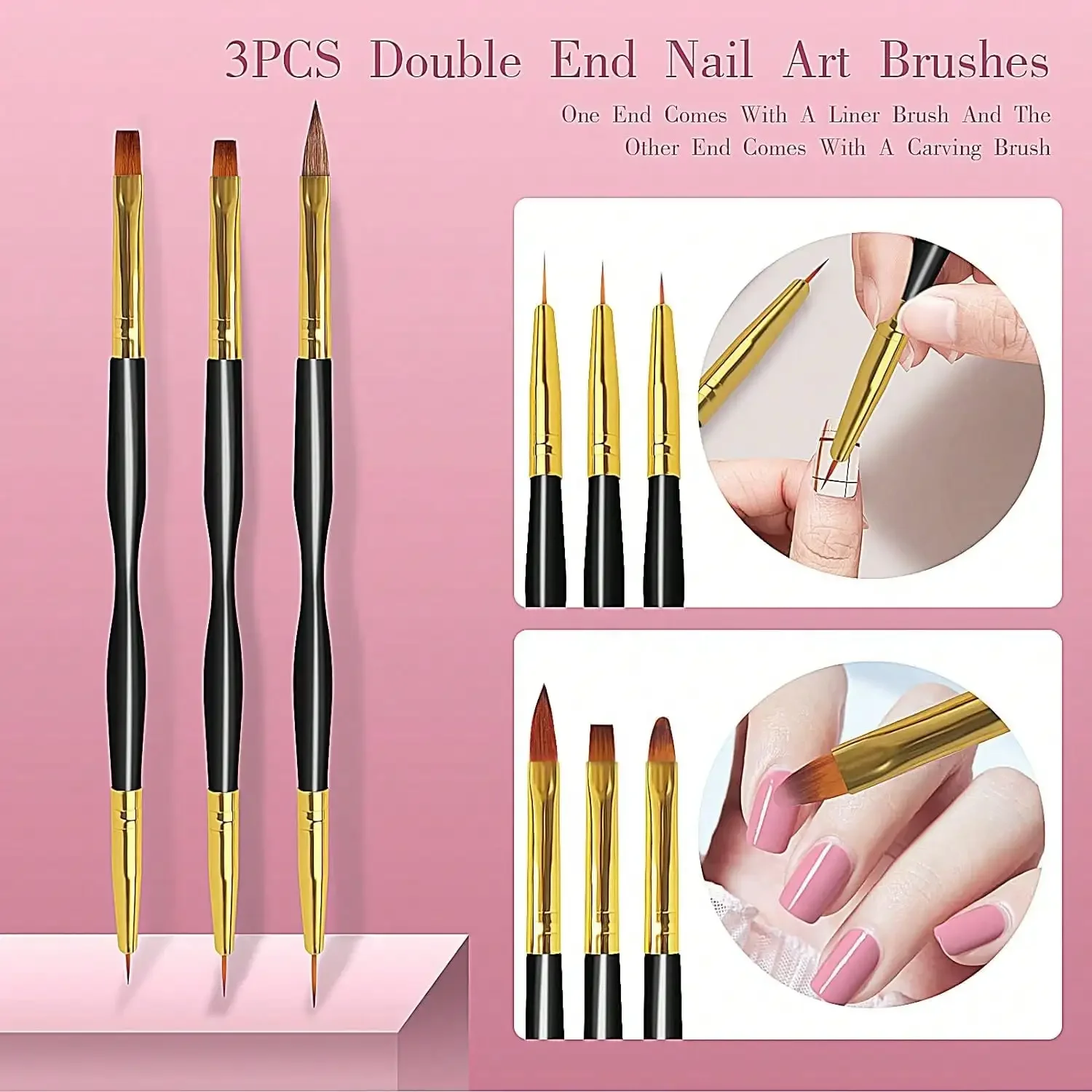 Conjunto de 31 Pincéis Profiss - Nail Art Rame avaliação e preço