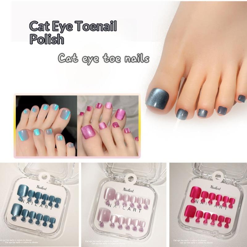 Novo Kit com 10 Unidades/Caixa - Nail Art Extension Cat Eye avaliação e preço