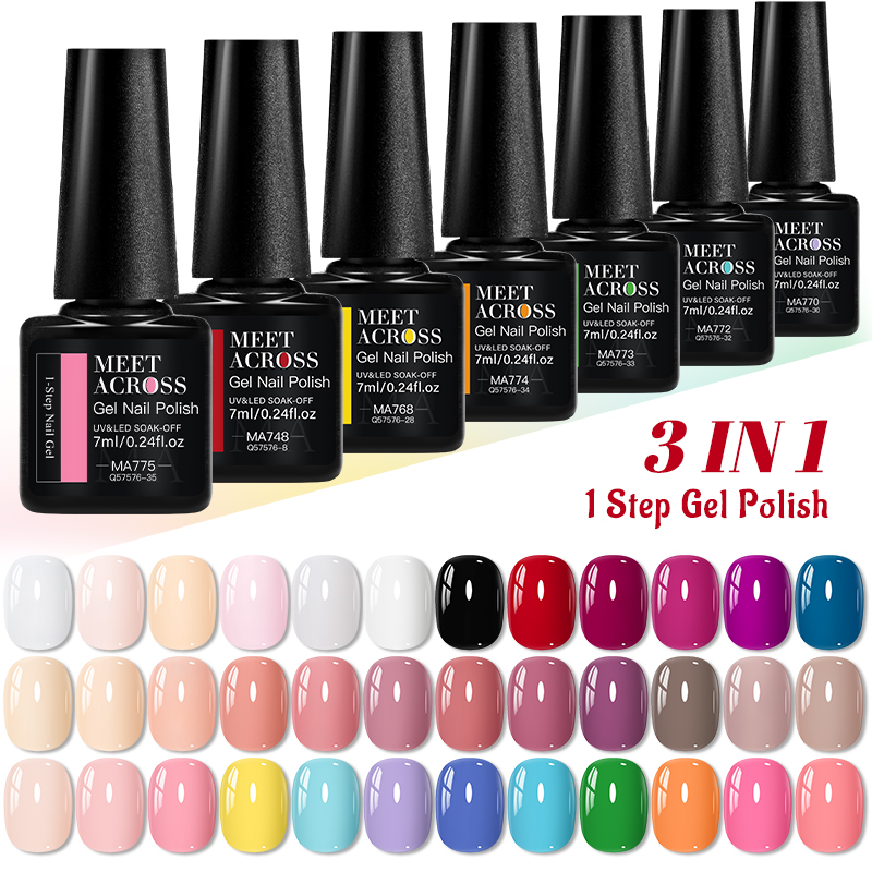 1 passo gel polonês 3 em 1 gel - Nail Art One Stroke avaliação e preço
