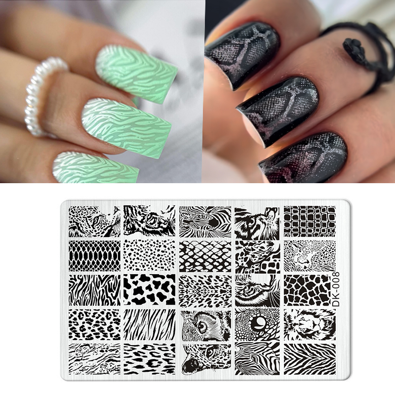 Imagem animal cobra leopardo c - Nail Art Zebra avaliação e preço
