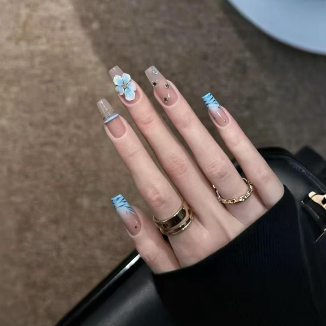 10 Unidades de Unhas Postiças  - Nail Art Zebra avaliação e preço