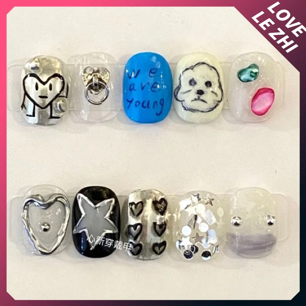 10 pçs diy criatividade engraç - Nail Art Xs avaliação e preço