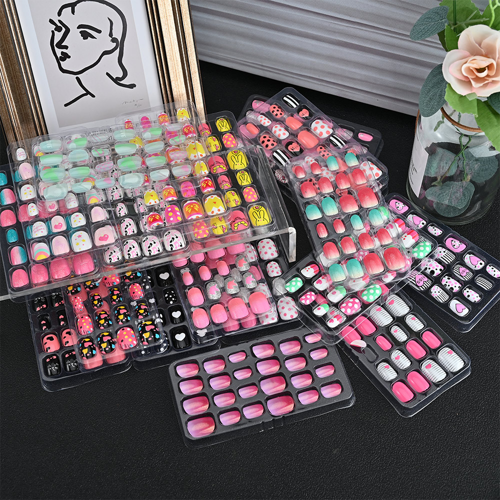 24 pçs/caixa crianças dos dese - Nail Art Xs avaliação e preço