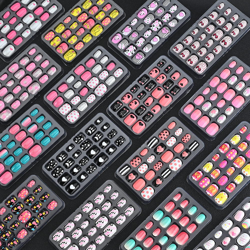 24 pçs/caixa crianças dos dese - Nail Art Xs avaliação e preço