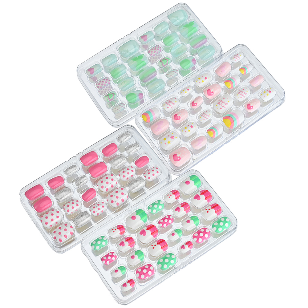 24 pçs/caixa crianças dos dese - Nail Art Xs avaliação e preço