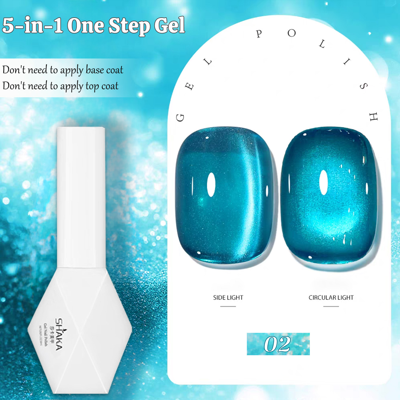 WS 5 em 1 Nova Série Safira Az - Nail Art One Stroke avaliação e preço