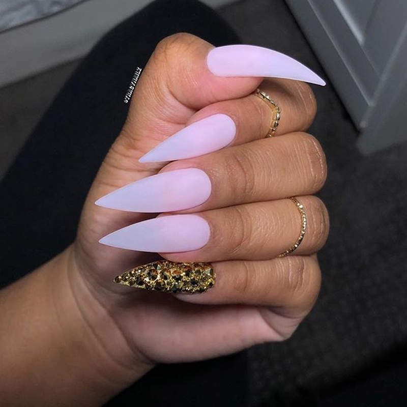 500 pçs/lote longo amêndoa cla - Nail Art Xs avaliação e preço