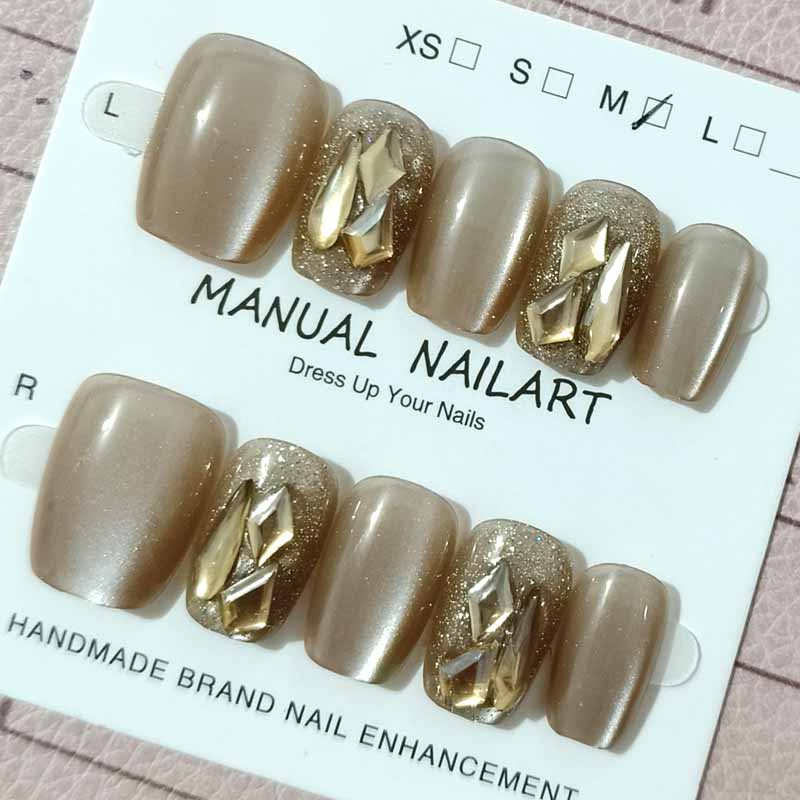 10 pçs feminino de alta moda c - Nail Art Eye Cat avaliação e preço