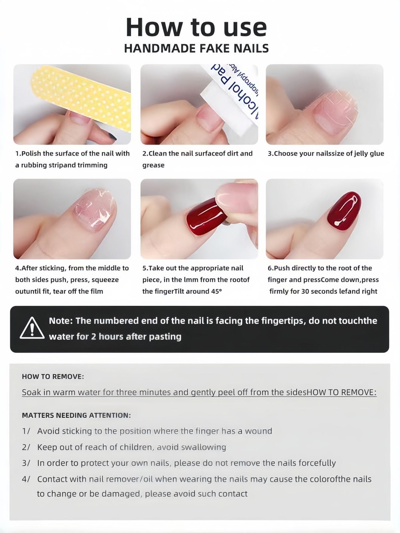 10 Unhas Postiças Curtas em Fo - Nail Art Wedding avaliação e preço
