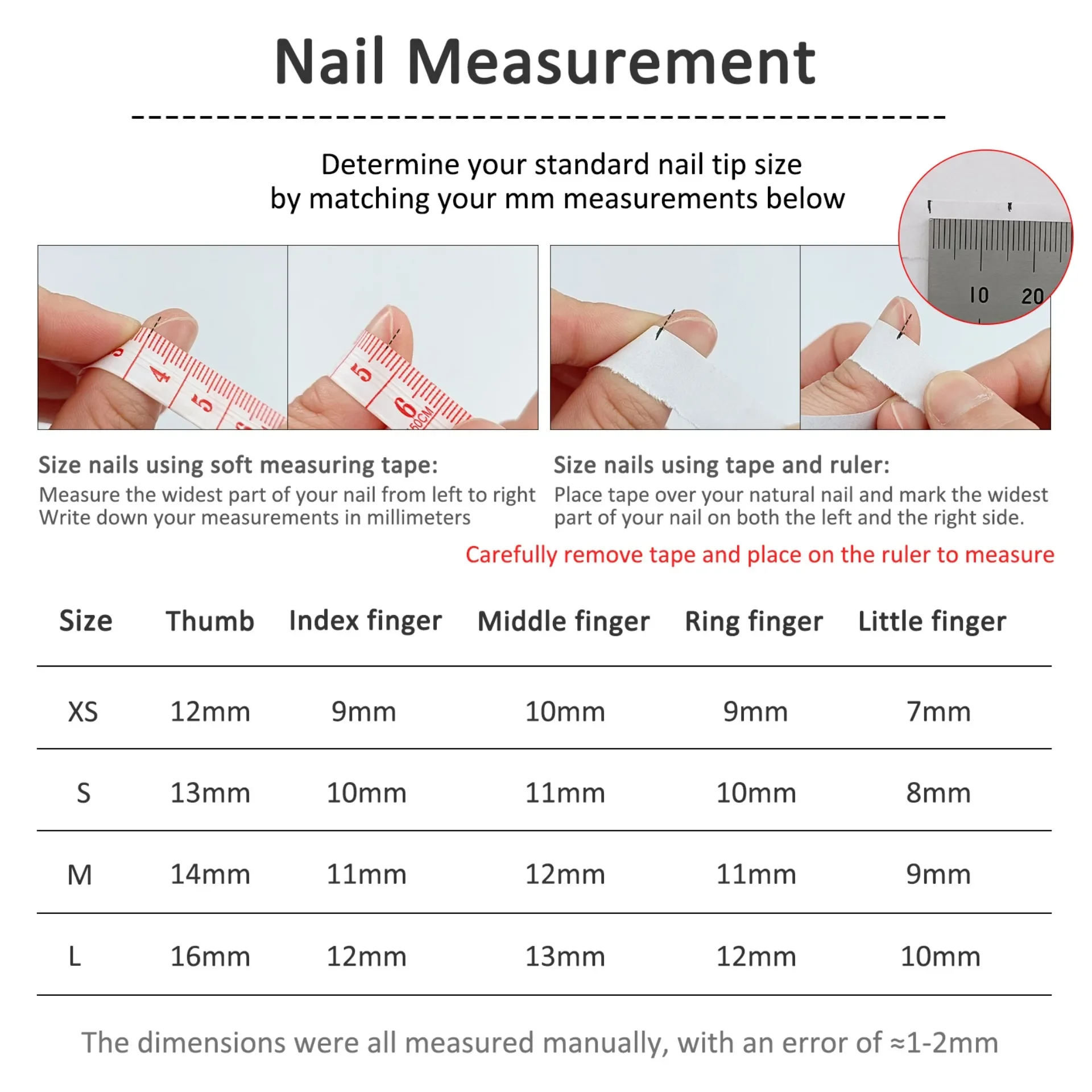 10 pçs curto doce e fresco art - Nail Art Xs avaliação e preço