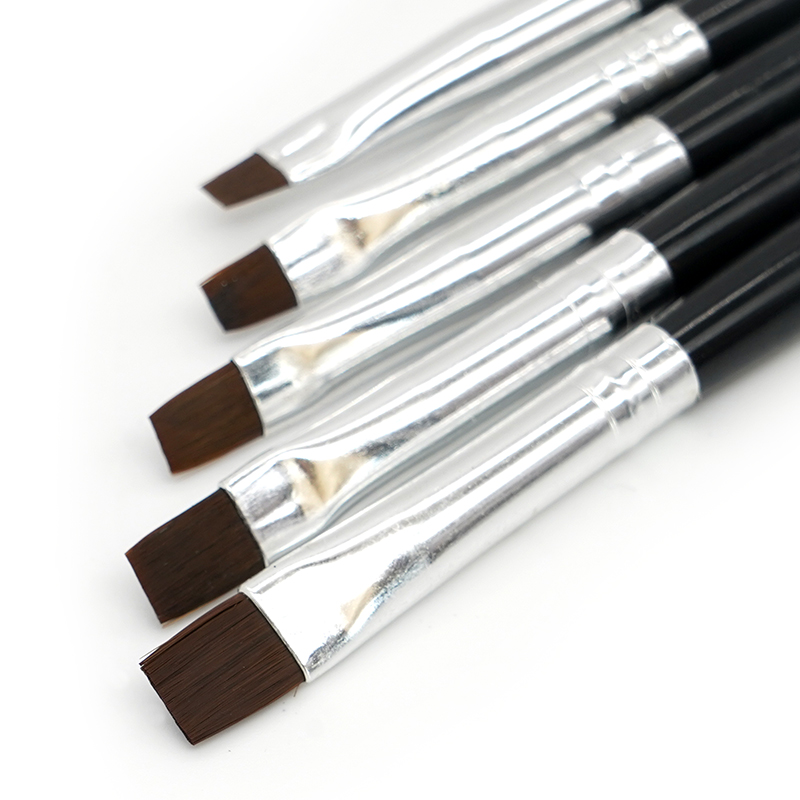 5 pçs dental resina escova can - Nail Fan Brush avaliação e preço