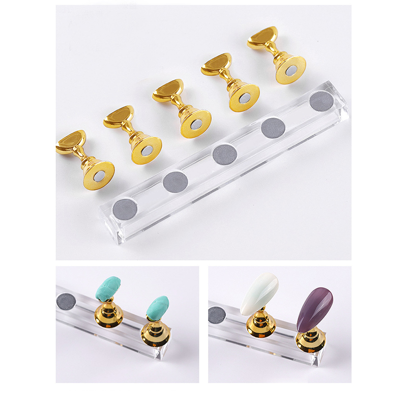 5/30 pçs/set suporte magnético - Nail Art Rame avaliação e preço