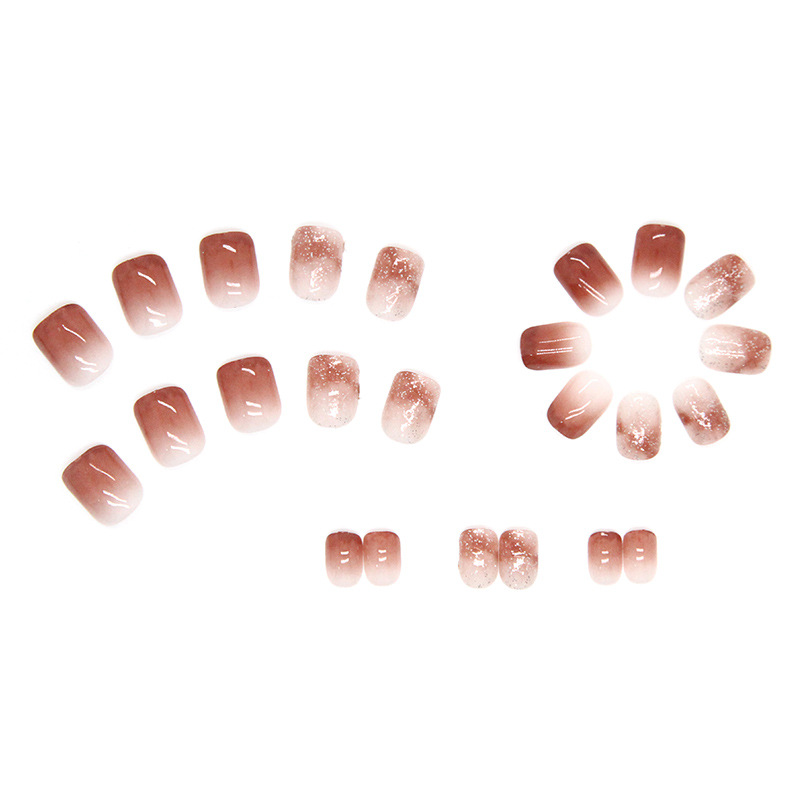 Brilhante cor gradiente rosa u - Nail Art Wedding avaliação e preço