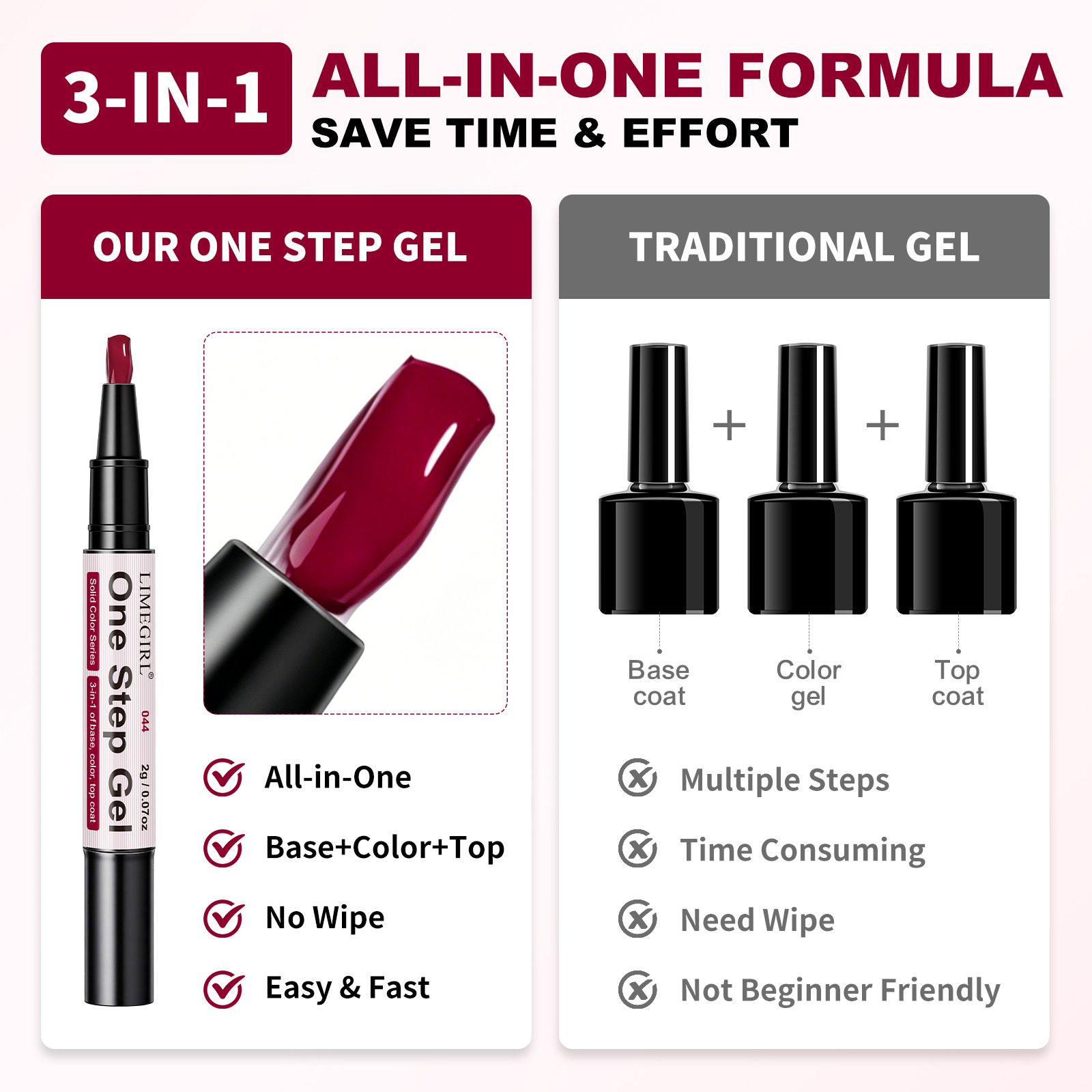 Caneta de Esmalte em Gel 3 em  - Nail Art One Stroke avaliação e preço