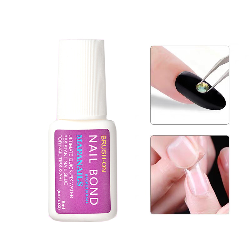 8ml escova-em cola de unhas de - Nail Fan Brush avaliação e preço