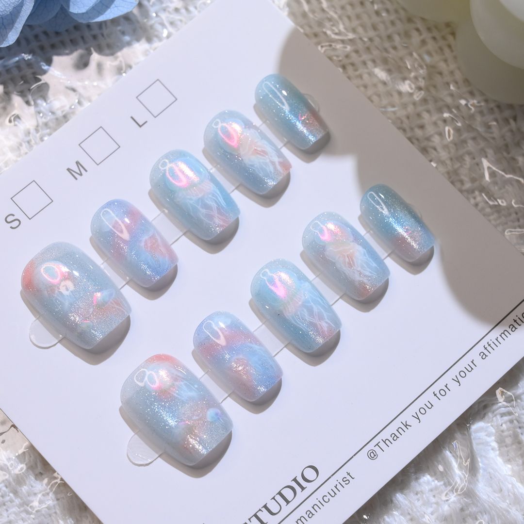 10 pçs feminino meninas sonhad - Nail Art Eye Cat avaliação e preço