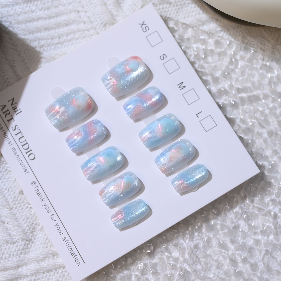 10 pçs feminino meninas sonhad - Nail Art Eye Cat avaliação e preço