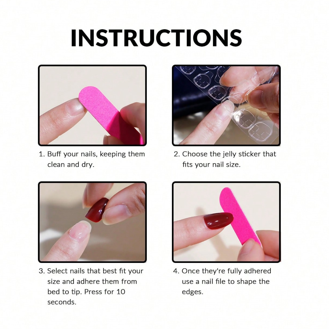 10 Peças de Unhas Postiças Lon - Nail Art Wedding avaliação e preço