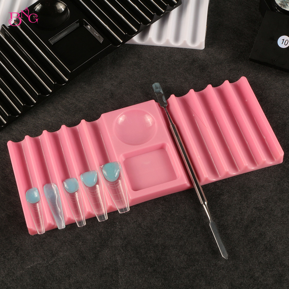 Suporte Duplo BNG de Plástico  - Nail Art Rame avaliação e preço
