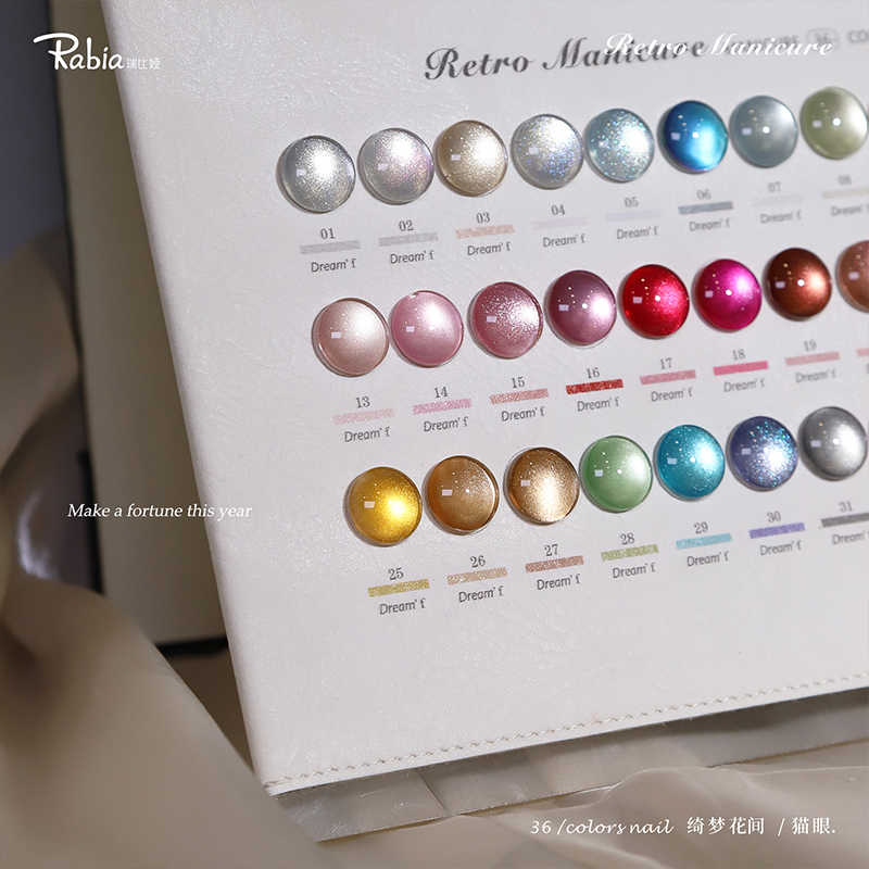 RABIA Moonlight Cat Eye 36 Cor - Nail Art Eye Cat avaliação e preço