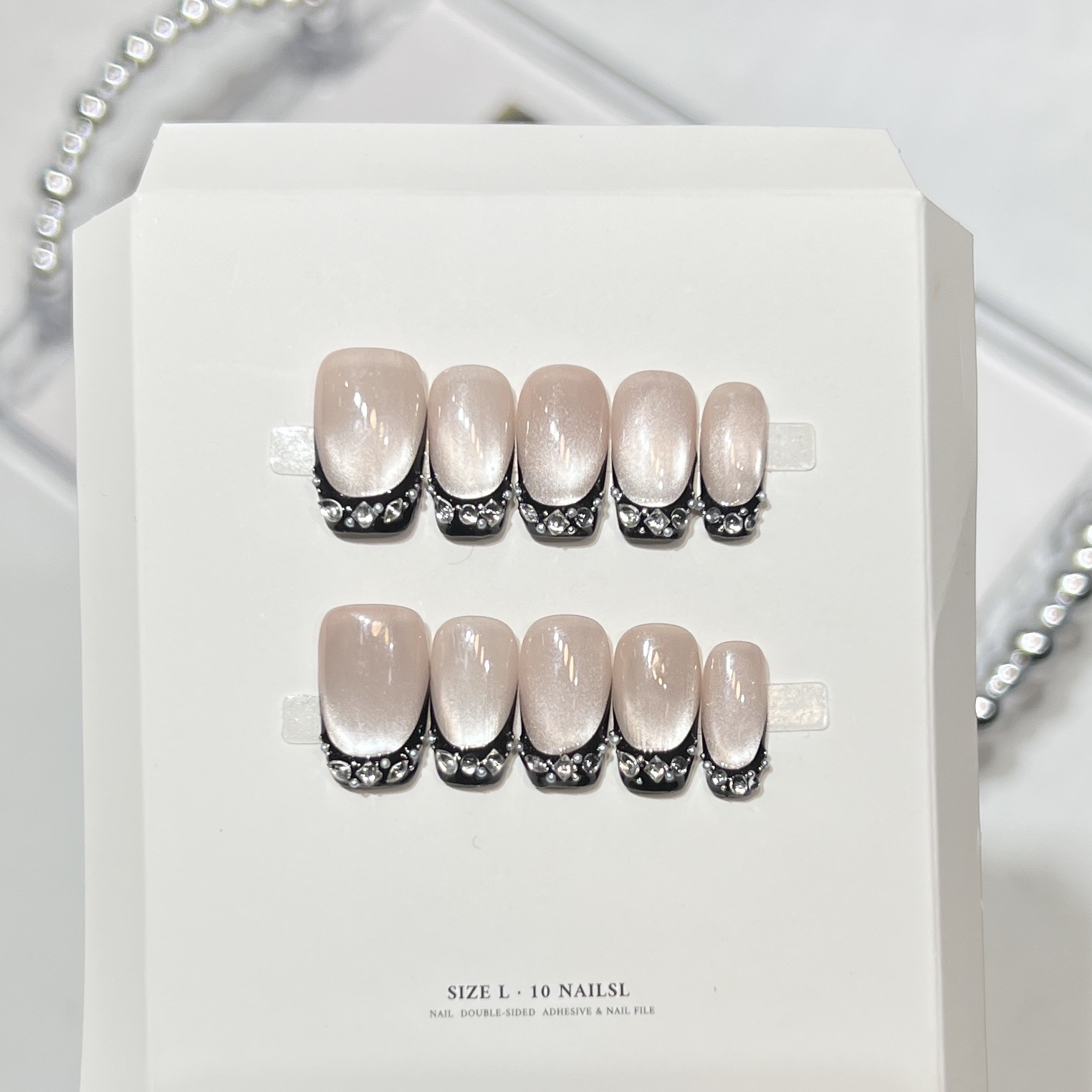 10 peças de unhas postiças pre - Nail Art Wedding avaliação e preço