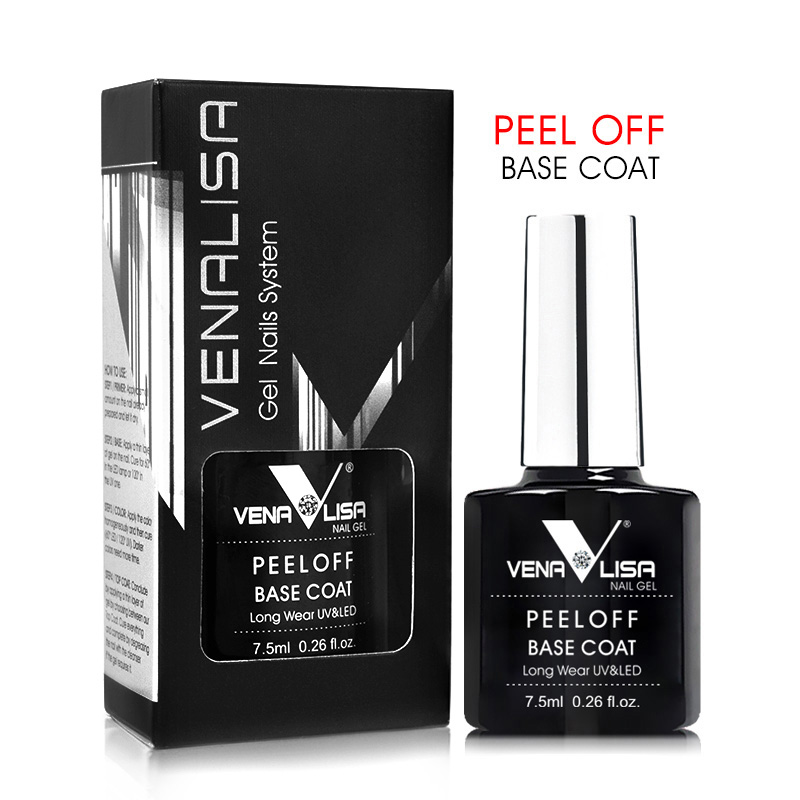 Venalisa Top Coat de Longa Dur - Peel Off Base Coat avaliação e preço