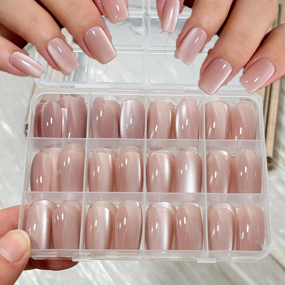 144 Peças/ Caixa Unhas Postiça - Nail Art Wedding avaliação e preço