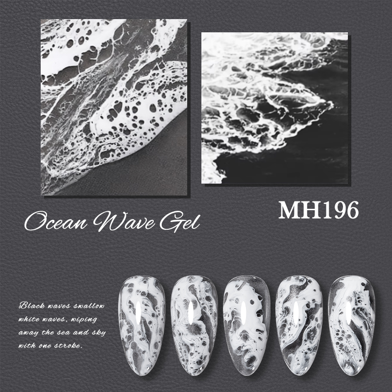 Gel de Unha Líquido Efeito Ond - Nail Art One Stroke avaliação e preço