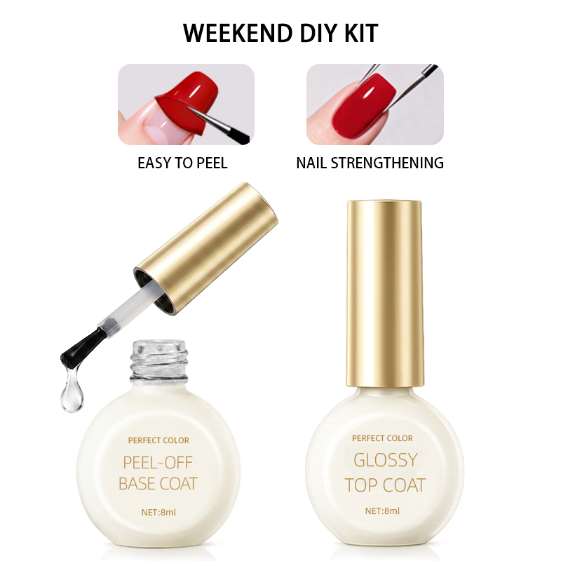 PERFECT COLOR Kit DIY de Fim d - Peel Off Base Coat avaliação e preço