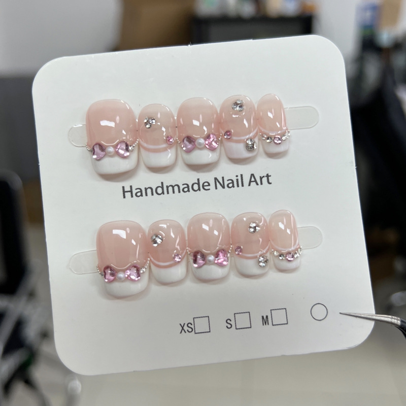 10 Peças de Unhas Postiças de  - Nail Art Eye Cat avaliação e preço