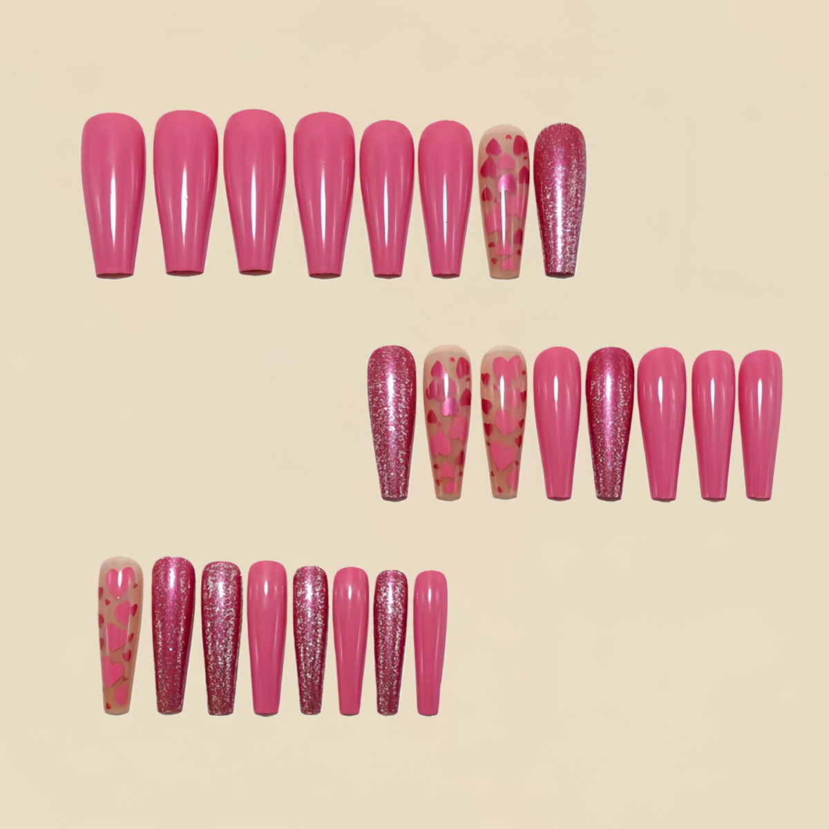 Unhas postiças médias e longas - Nail Art Wedding avaliação e preço