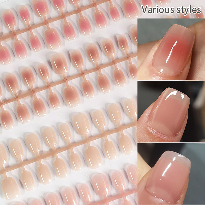 30 pçs cor nude unhas falsas m - Nail Art Xs avaliação e preço