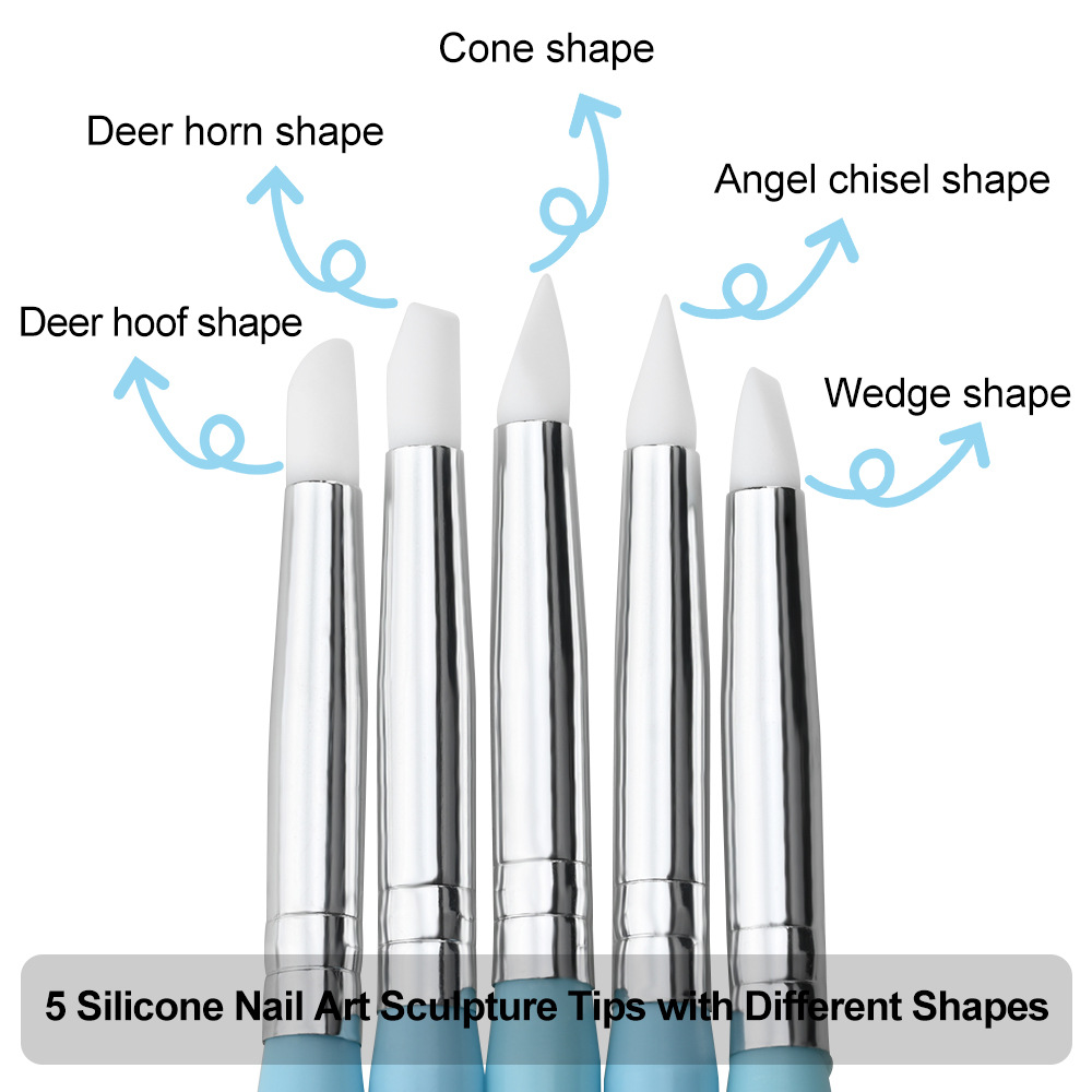 Conjunto de 1/3/5/6 Pincéis pa - Nail Fan Brush avaliação e preço
