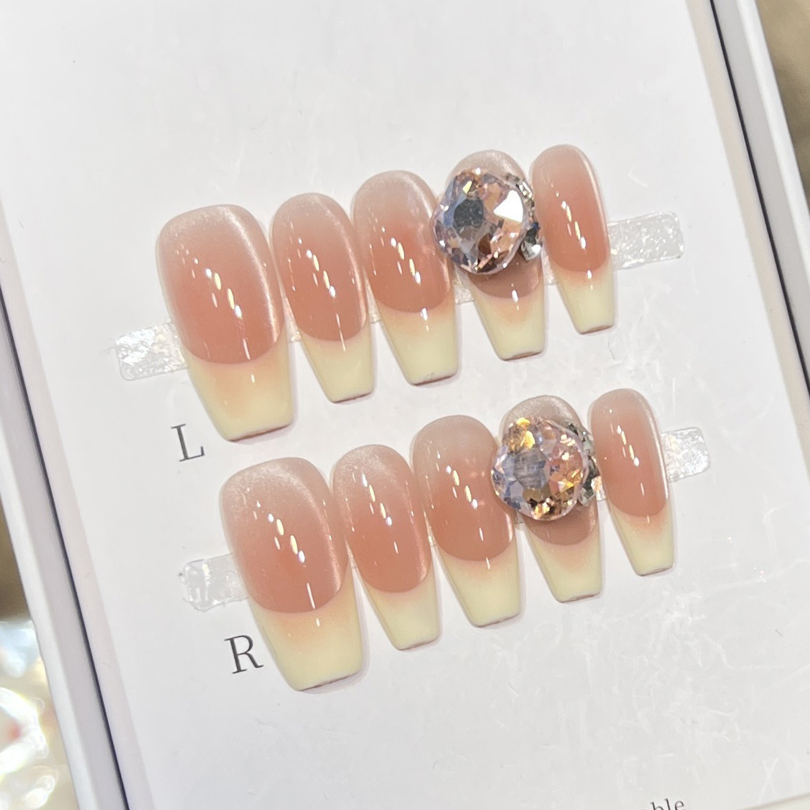 10 pçs feminino rosa imprensa  - Nail Art Wedding avaliação e preço